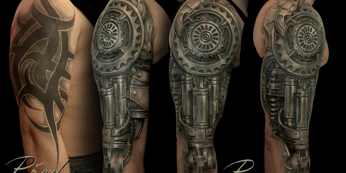 Biomechanika · cover-up · rukáv