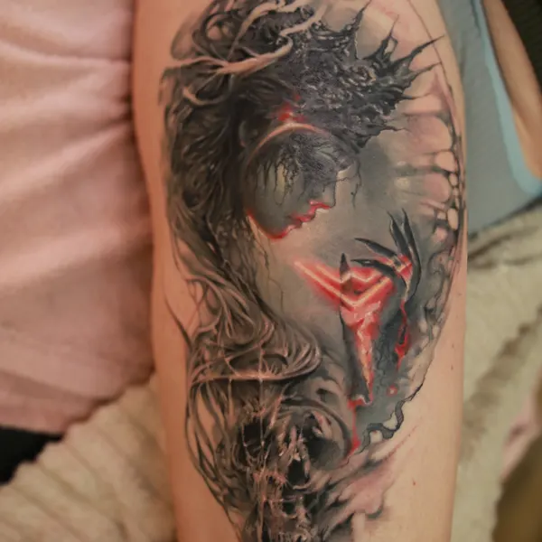 Hard rock queen · dark art