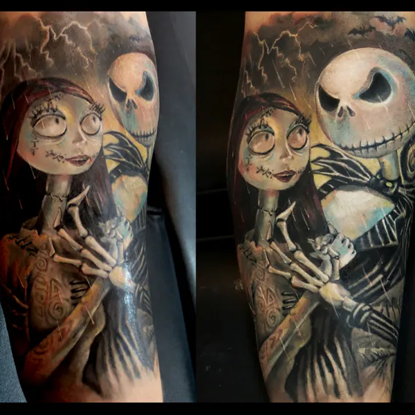 Jack a Sally · barevný realismus