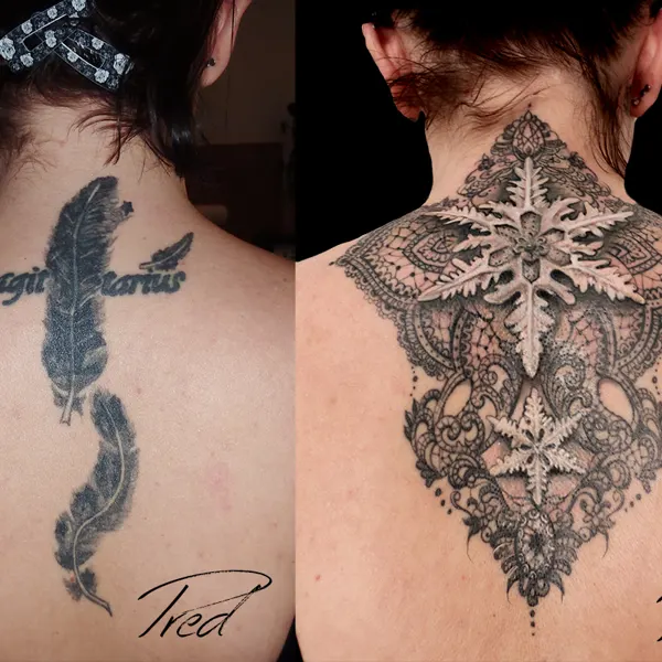 Krajka · cover-up