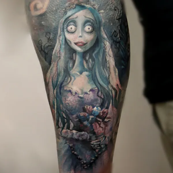 Mrtvá nevěsta (Tim Burton) · barevný realismus